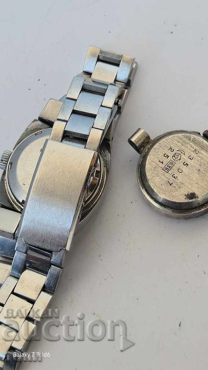 Доставка на DUGENA AUTOMATIC СРЕБЪРЕН РЯДЪК РАБОТИ БЕЗ ГАРАНЦИЯ БЗЦ!!!!