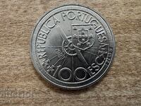 Португалия - 100 ескудо (1987) - Златен век на откритията...