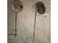 Metal motorcycle mirrors