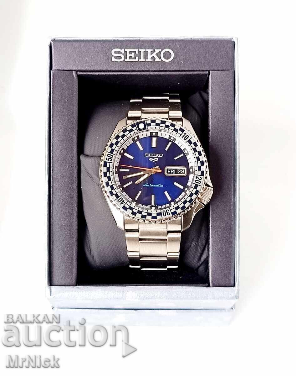 Licitație Ceas bărbați Seiko 5 Sport Automatic Petrol Blue Checker F Licitație Ceas bărbați Seiko 5 Sport Automatic Petrol Blue Checker F