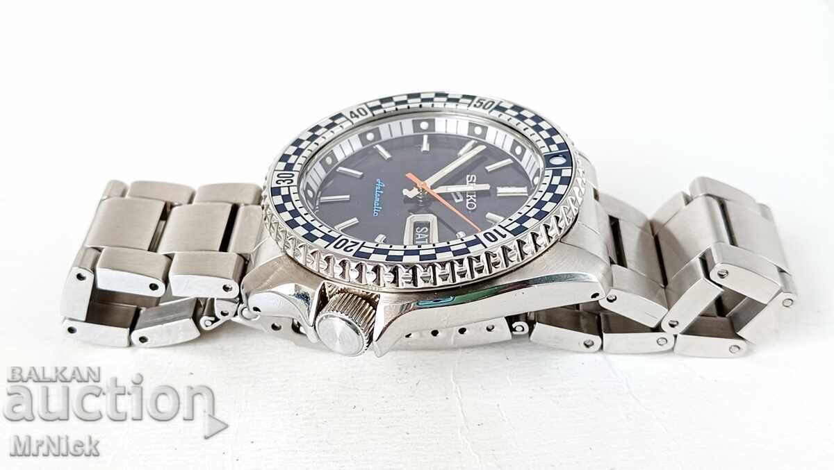 Livrarea Ceas bărbați Seiko 5 Sport Automatic Petrol Blue Checker F Livrarea Ceas bărbați Seiko 5 Sport Automatic Petrol Blue Checker F