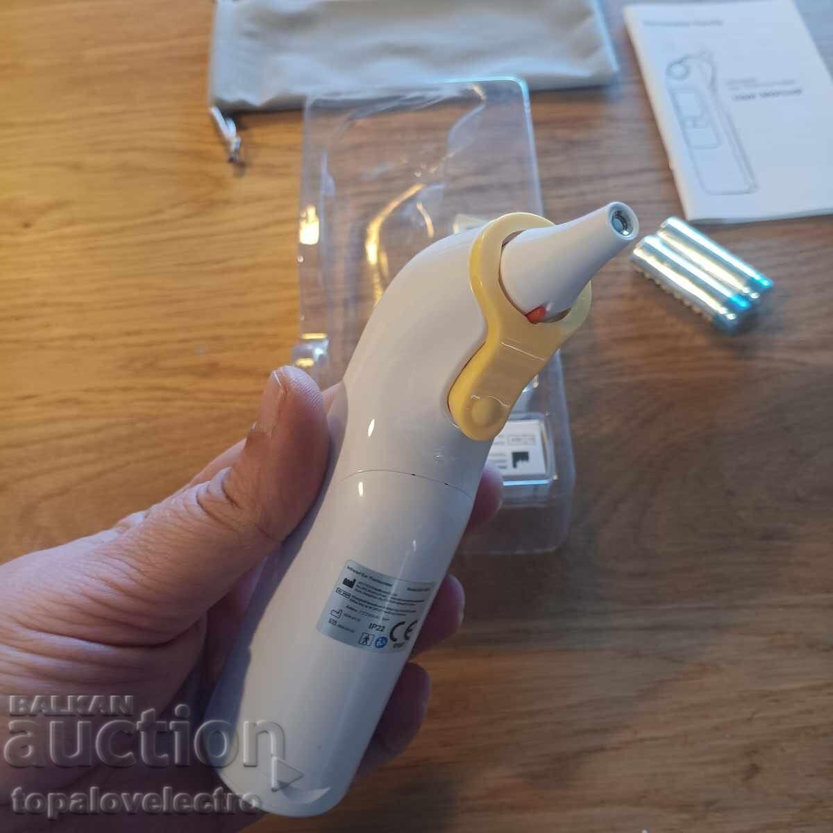 ΚΑΙΝΟΥΡΙΟ! Υπέρυθρο θερμόμετρο αυτιού, γρήγορο, ακριβές, με έγχρωμη οθόνη - 6