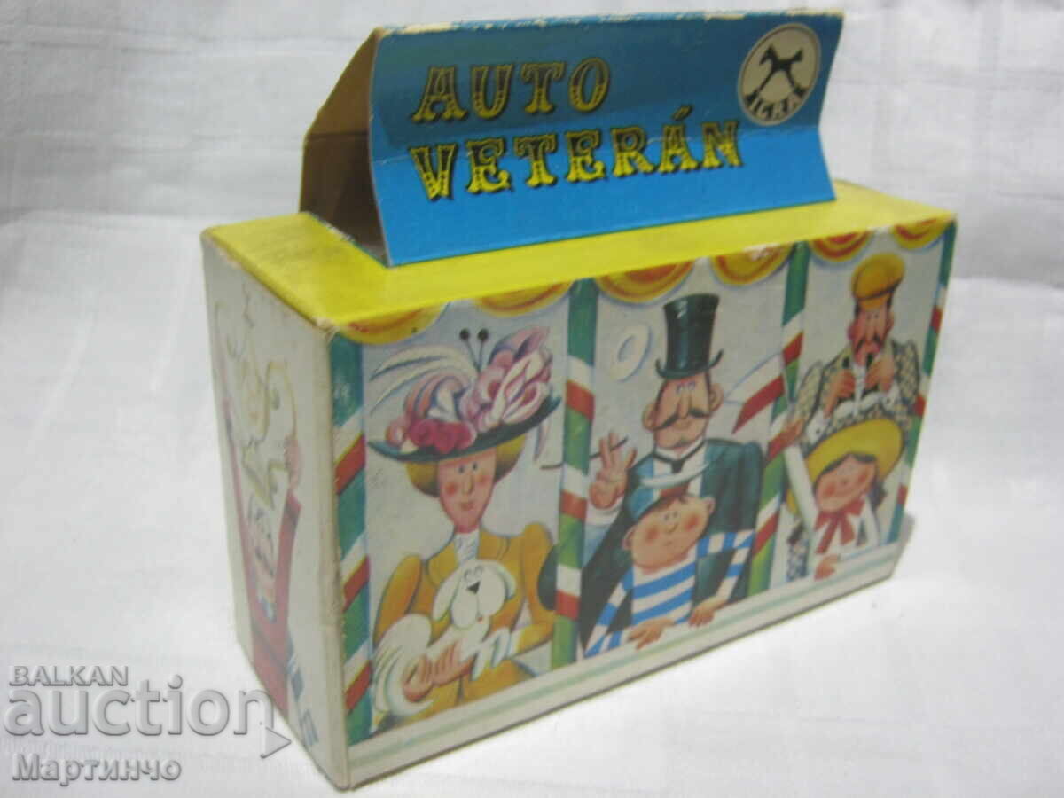 Auction  Old toy plastic model car Aero 500 in box