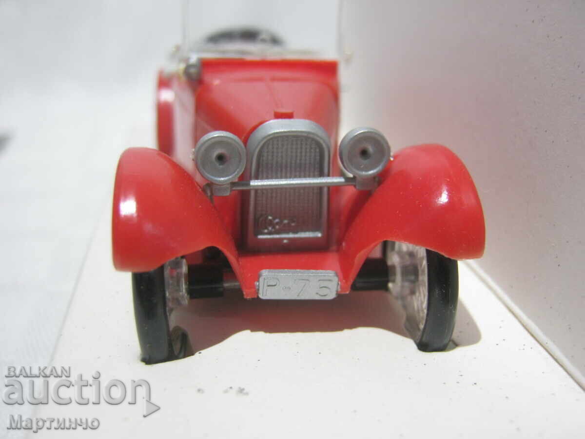 Παλιό παιχνίδι πλαστικό μοντέλο αυτοκινήτου Aero 500 σε κουτί - 6