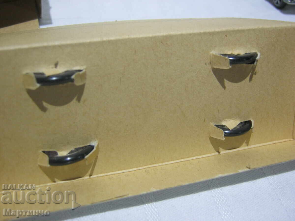 Old toy plastic model car Aero 500 in box - 7