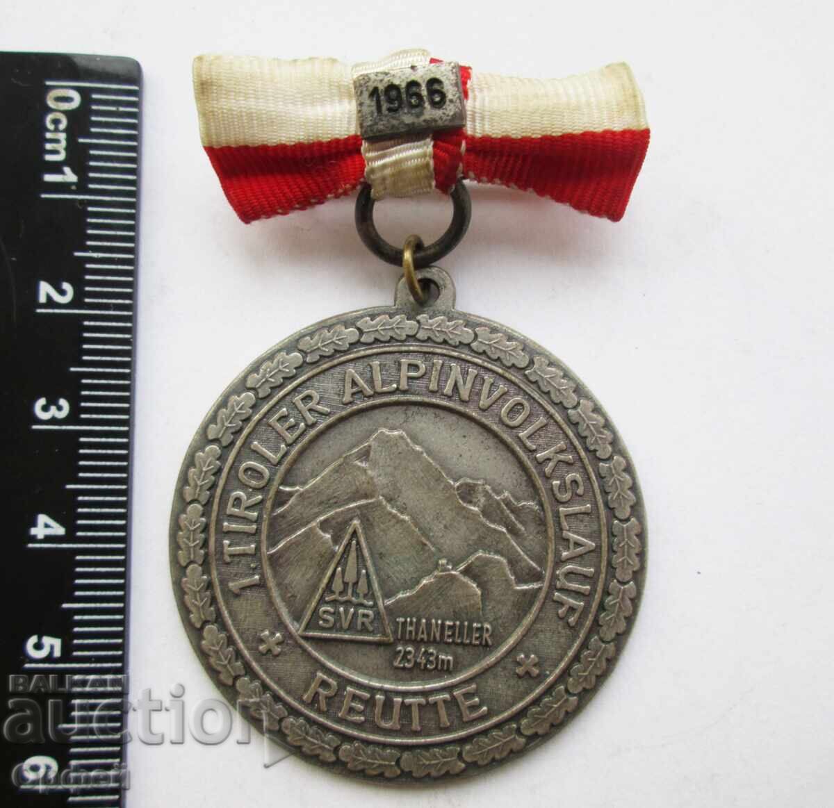 Аукцион Стар туристически медал значка Алпинизъм Туризъм Тирол