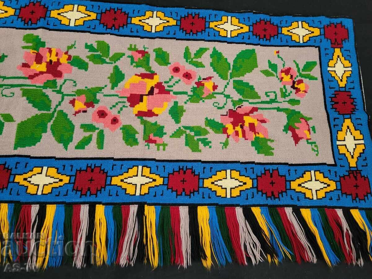 Delivery of Colorful Wool Rug