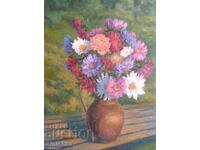 Painting, oil painting. Flowers