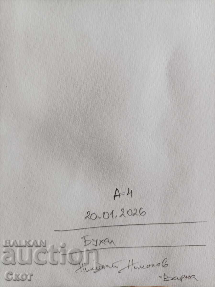 Σχέδιο με μολύβι με τιμή € 20.00 | 39.12 BGN