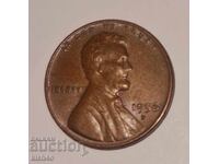 1 US Cent 1956 D
