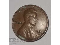 1 Σεντ ΗΠΑ 1953 D