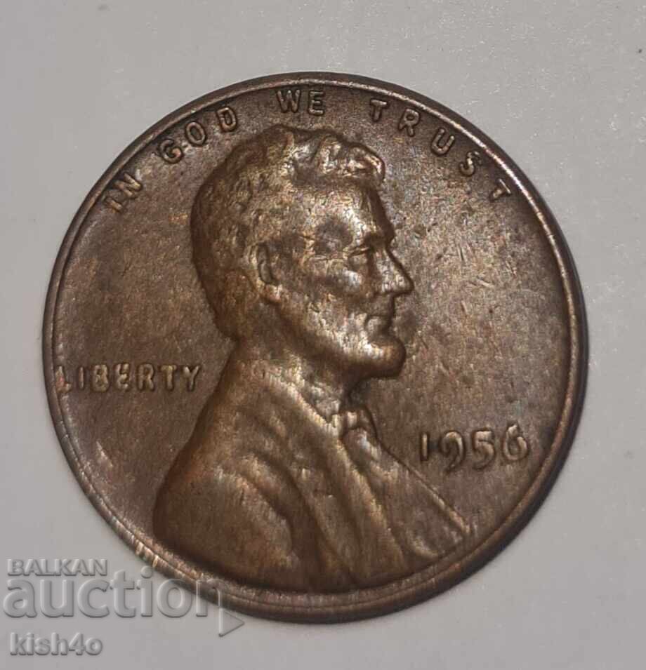 1 Cent SUA 1956