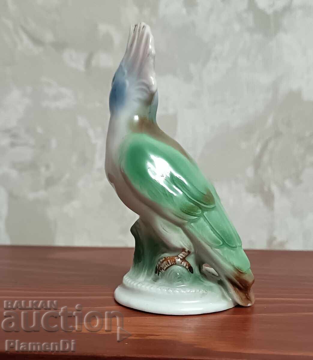 Παράδοση Πορσελάνινο ειδώλιο παπαγάλου Κάκαδου Karl Ens Γερμανίας