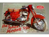 JAWA Jawa 350 advertising brochure sheet