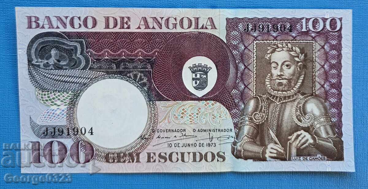 Ανγκόλα 1973 100 κβάνζα UNC Νέα