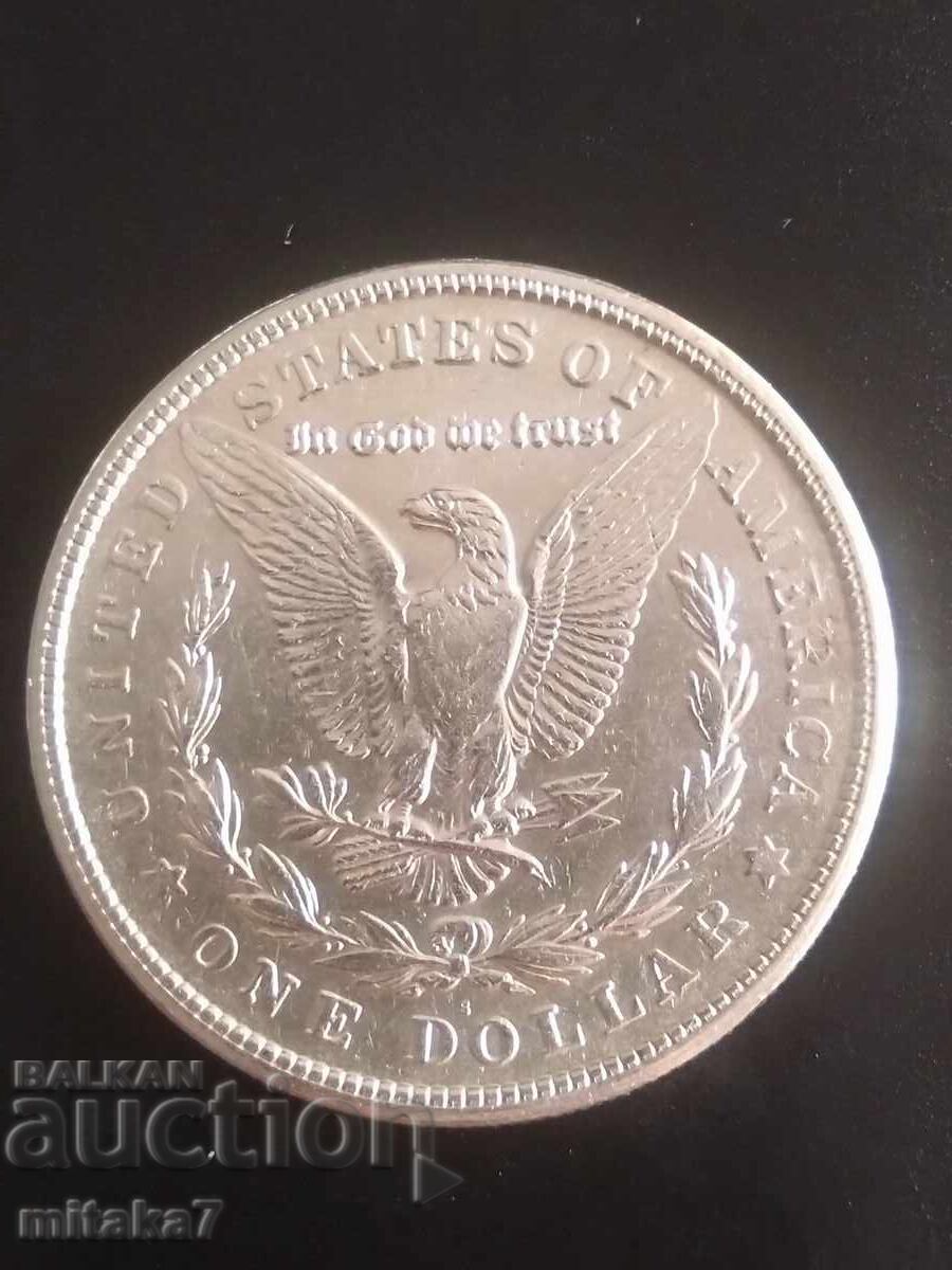 1 долар 1921 година, САЩ с цена € 74.00 | 144.73 лв.