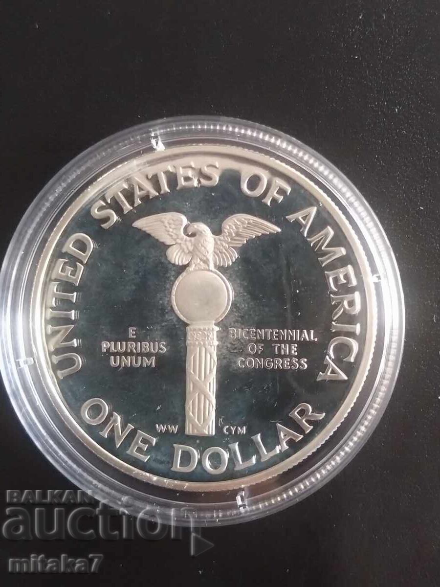 1 dolar 1989, SUA cu preț € 76.00 | 148.64 BGN
