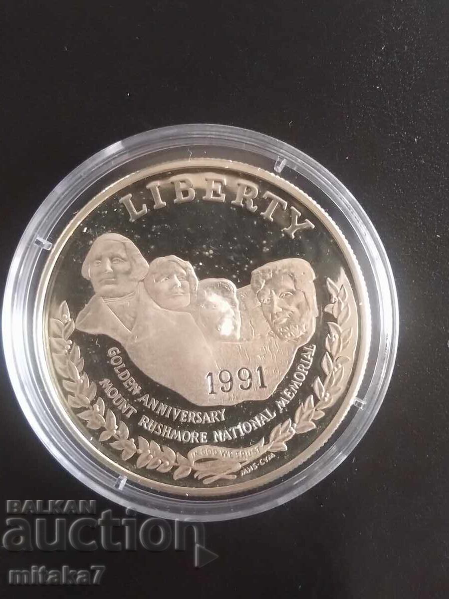 1 dolar 1991, SUA