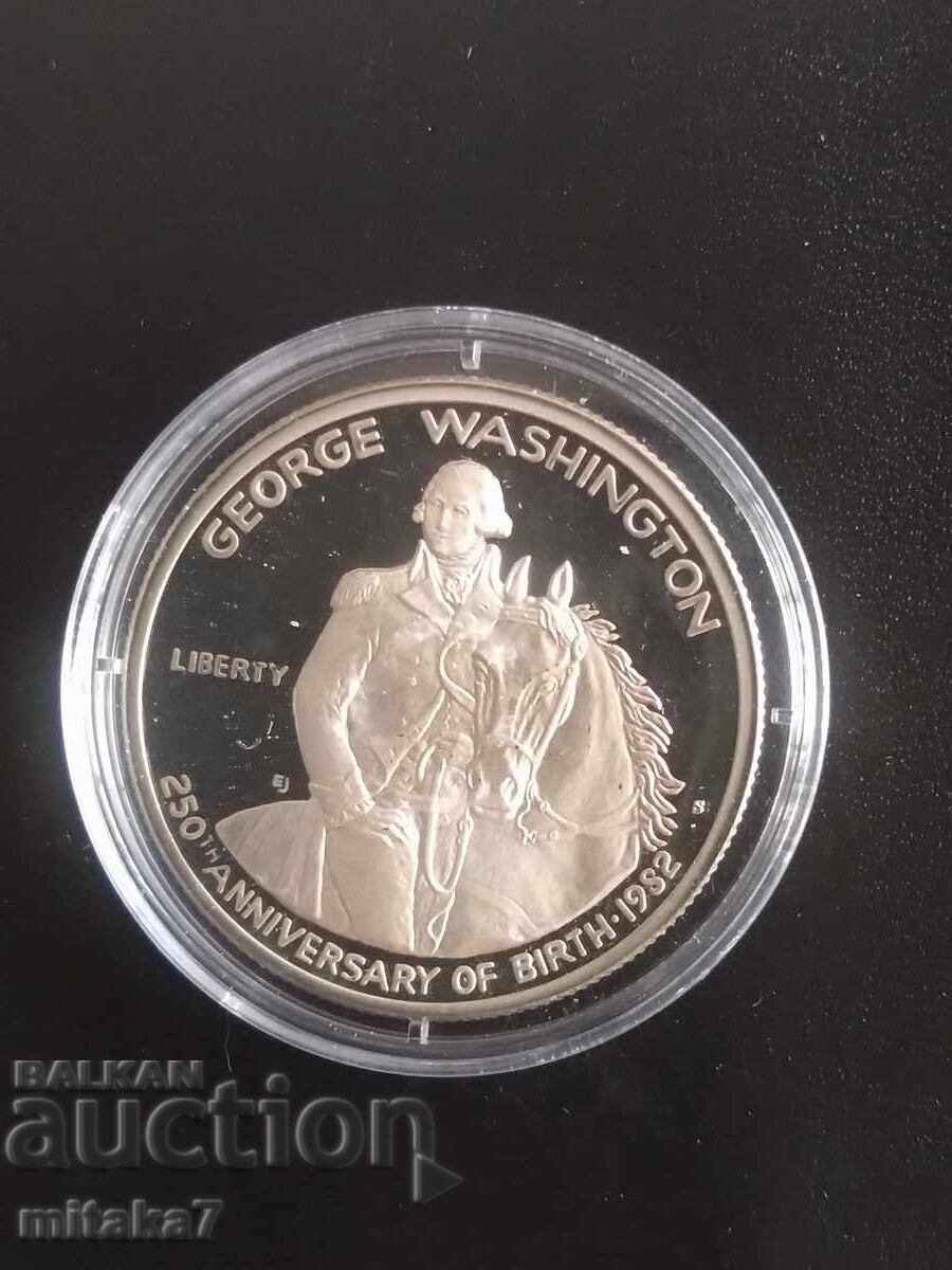 1/2 δολάριο 1982, ασήμι, ΗΠΑ