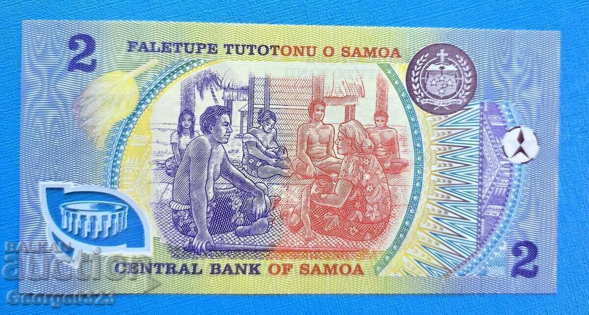 Samoa 1990 2 Tala Jubiliară UNC Noi Polimer cu preț € 9.50 | 18.58 BGN Samoa 1990 2 Tala Jubiliară UNC Noi Polimer cu preț € 9.50 | 18.58 BGN