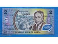 Samoa 1990 2 Tala Jubiliară UNC Noi Polimer