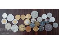 Lot mare 26 monede din diferite țări