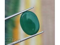 БЗЦ! 6.20 к-та естествен нефрит овал кабошон от 1ст!