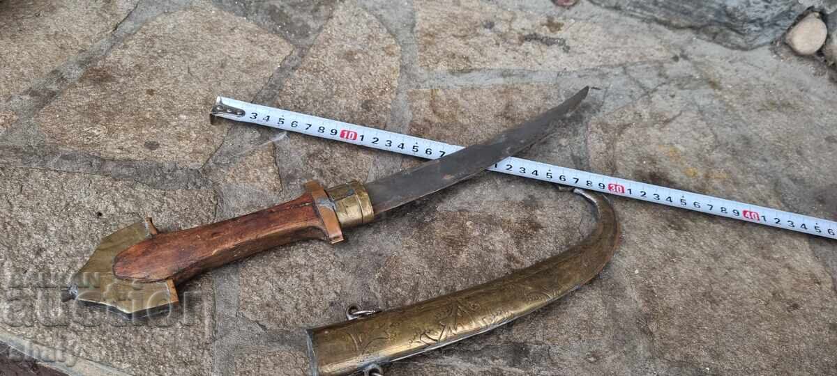 Ένα παλιό στιλέτο. Μαχαίρι. Στιλέτο. Κουμάγια - 7