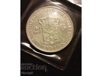 2 1/2 γκίλντερ 1940 Ασήμι