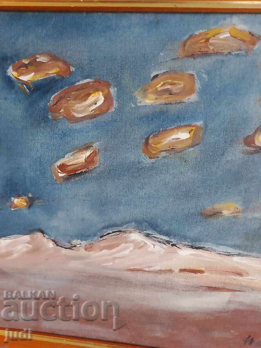 Auction  Found Petkov Oil Painting Canvas