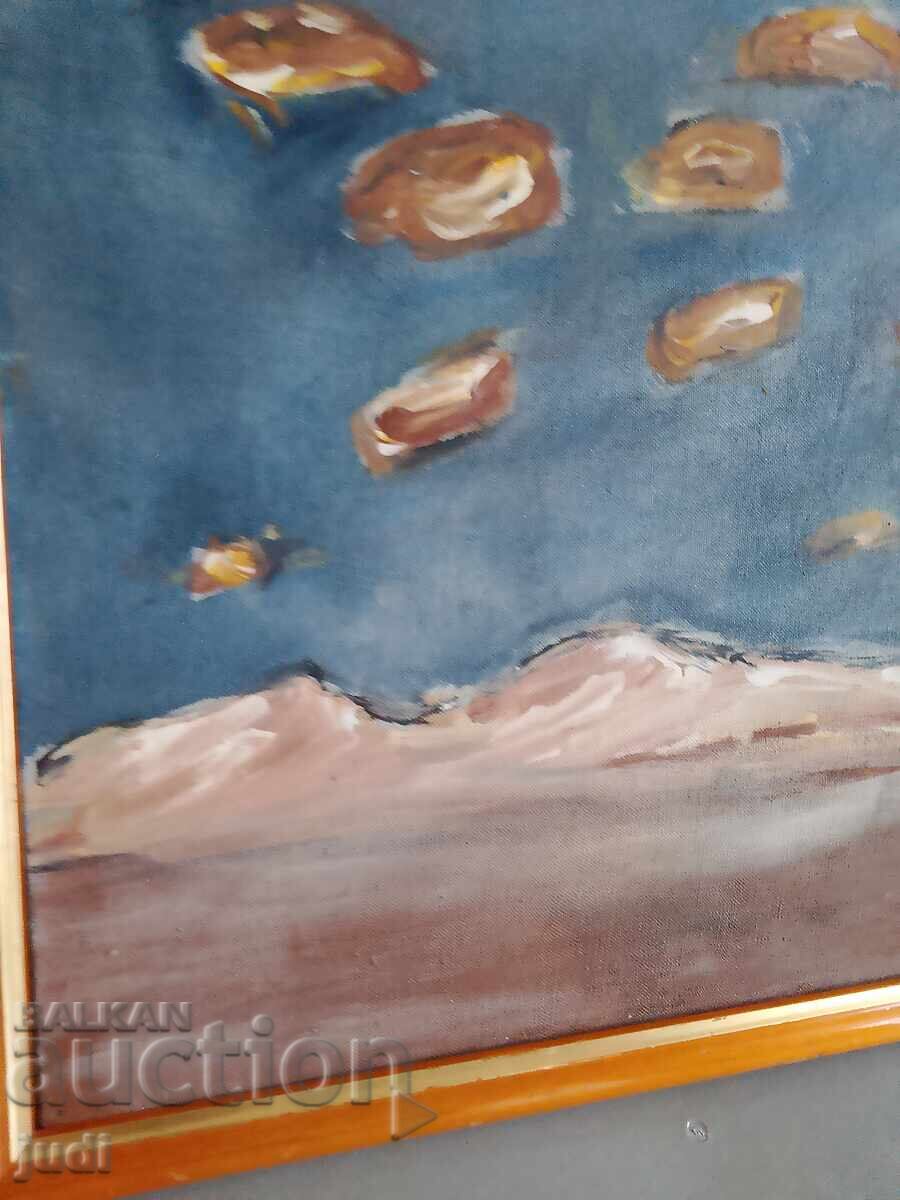 Delivery of Found Petkov Oil Painting Canvas