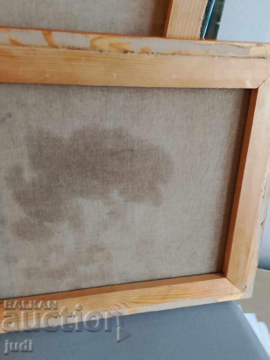 Found Petkov Oil Painting Canvas - 5