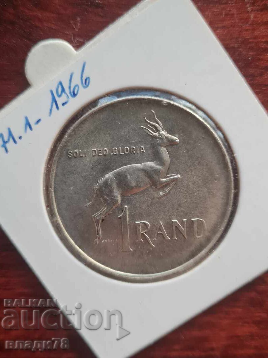 Livrarea Monedă de argint 1 rand 1966