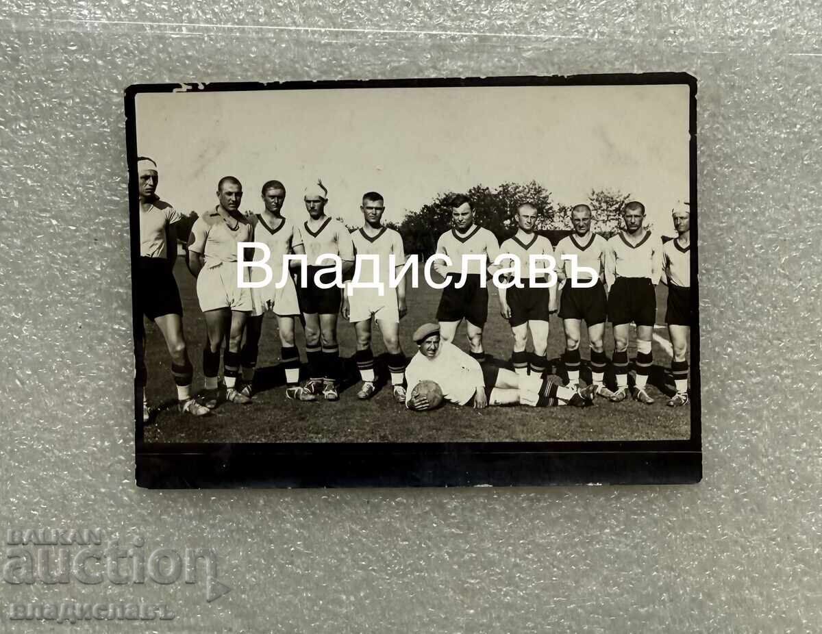 Old Football Photo SK Hadji Slavchev Pavlikeni