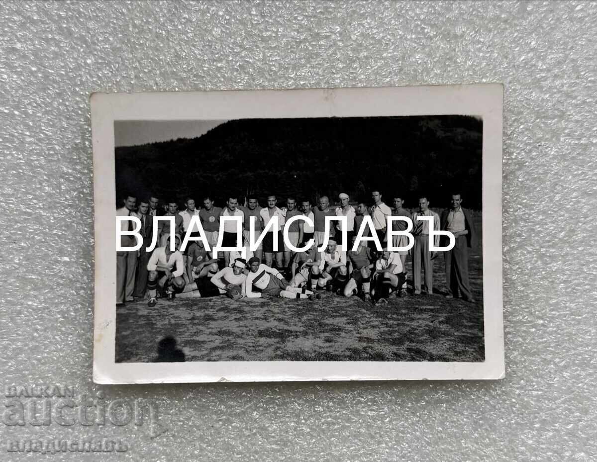 Fotografie veche de fotbal Sport Club Țaritsa Ioana