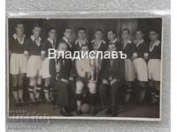 Old Football Photo SK Ticha Varna with the City Cup
