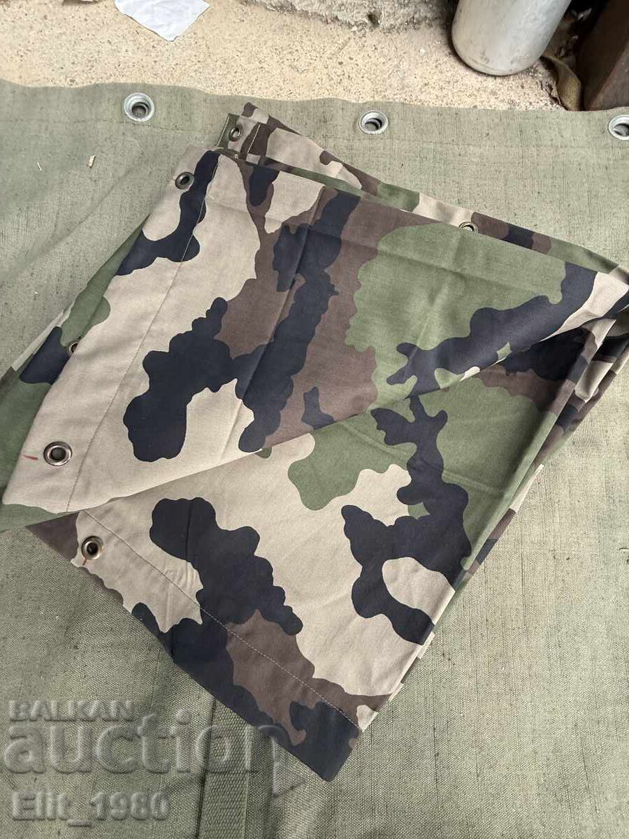 Δημοπρασία Καμουφλάζ Υφασμάτινο Κάλυμμα Γαλλικού Στρατού