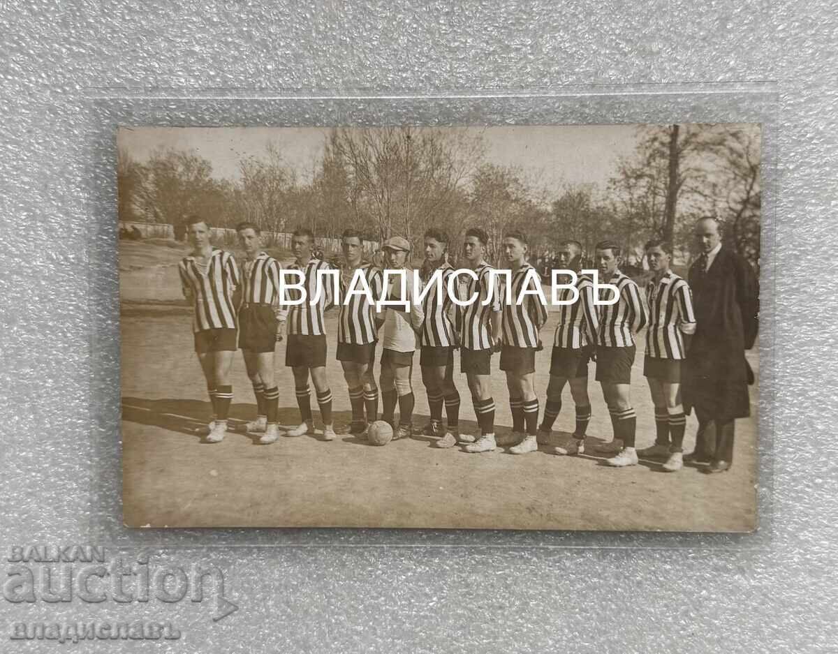 Fotografie veche de fotbal SK Pobeda Varna