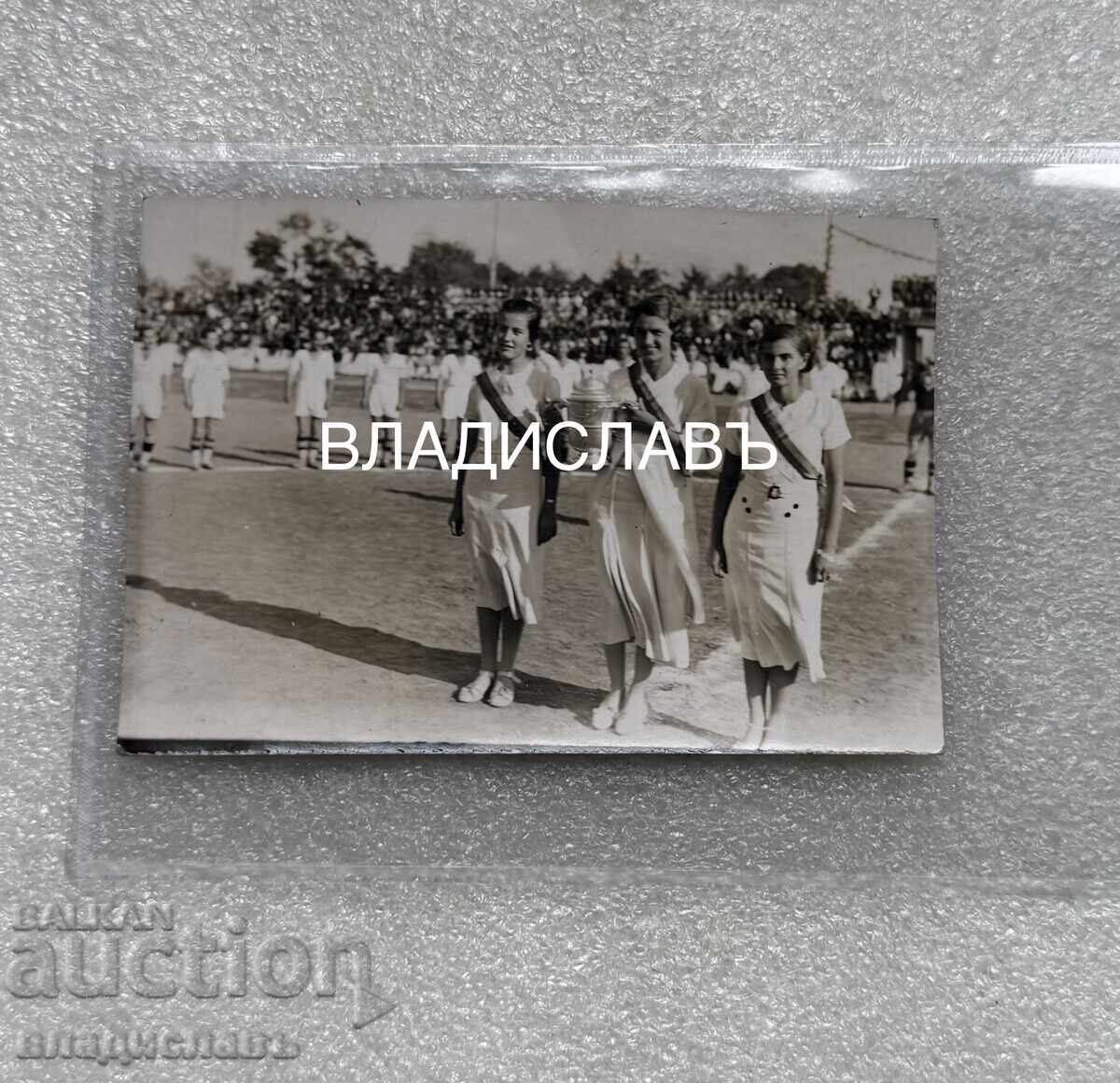 Football photo Vladislav Varna-Slavia Sofia Final 1934