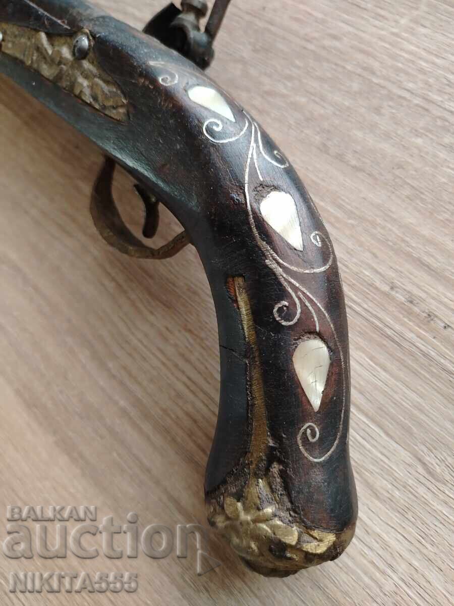 Аукцион Стар кремъчен пищов,пистолет