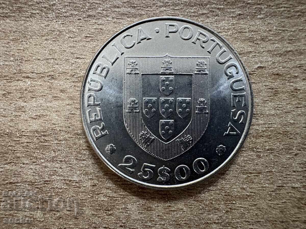 Πορτογαλία - 25 εσκούδος (1982) - Διεθνές έτος