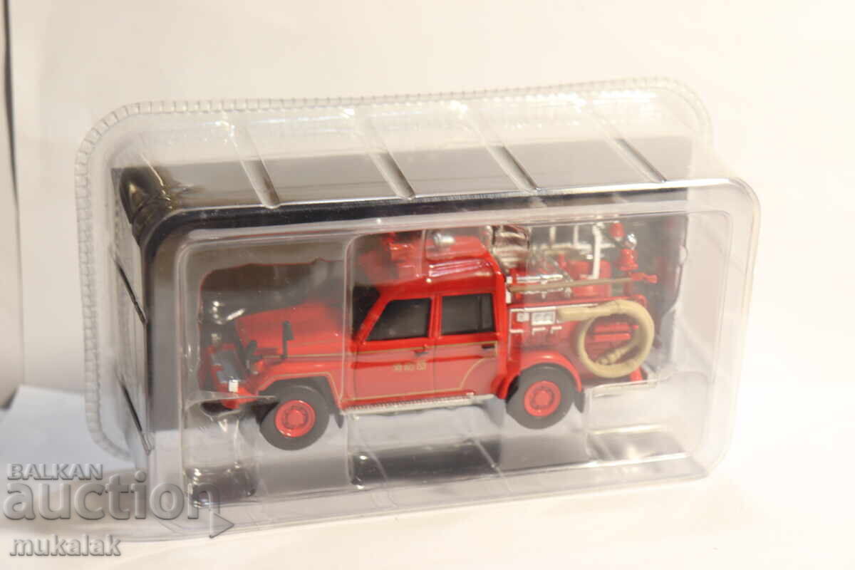 Delivery of 1:50 DEL PRADO Fire Truck Toy Model Delivery of 1:50 DEL PRADO Fire Truck Toy Model
