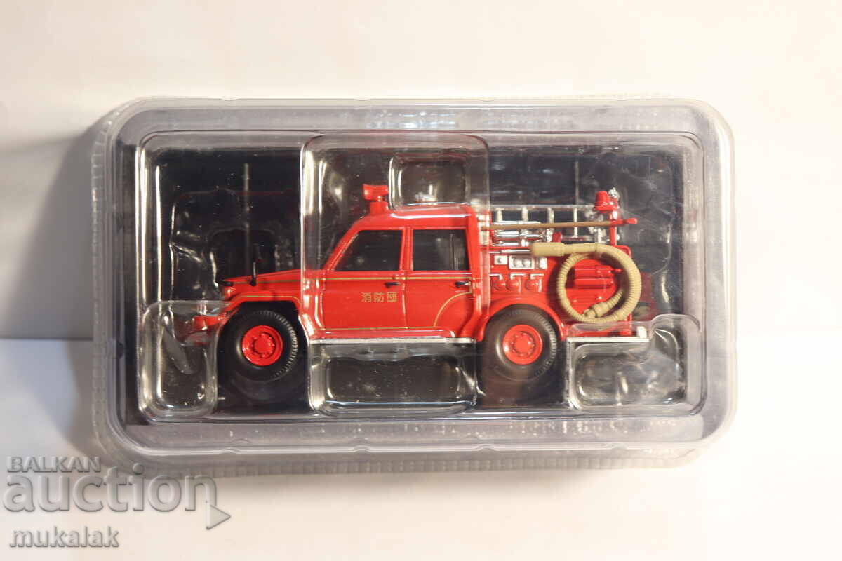 1:50 DEL PRADO Fire Truck Toy Model 1:50 DEL PRADO Fire Truck Toy Model