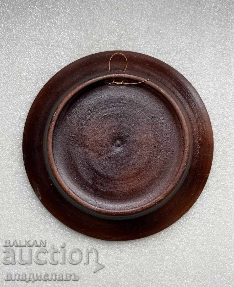 Дизайнерска изработка керамика за стена - ХРИСТО БОТЕВ с цена € 65.00 | 127.13 лв.