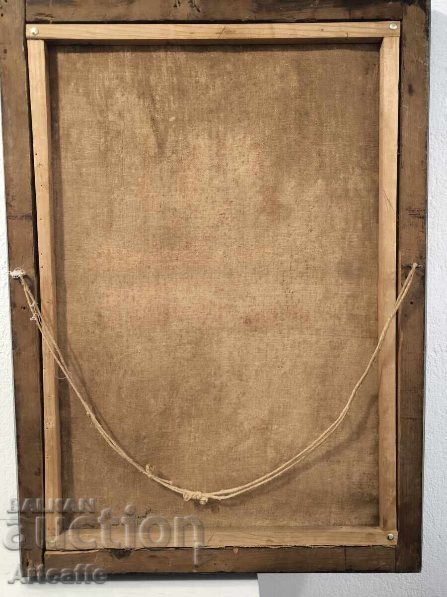 Pictură religioasă veche – Maica Domnului cu Pruncul - 5