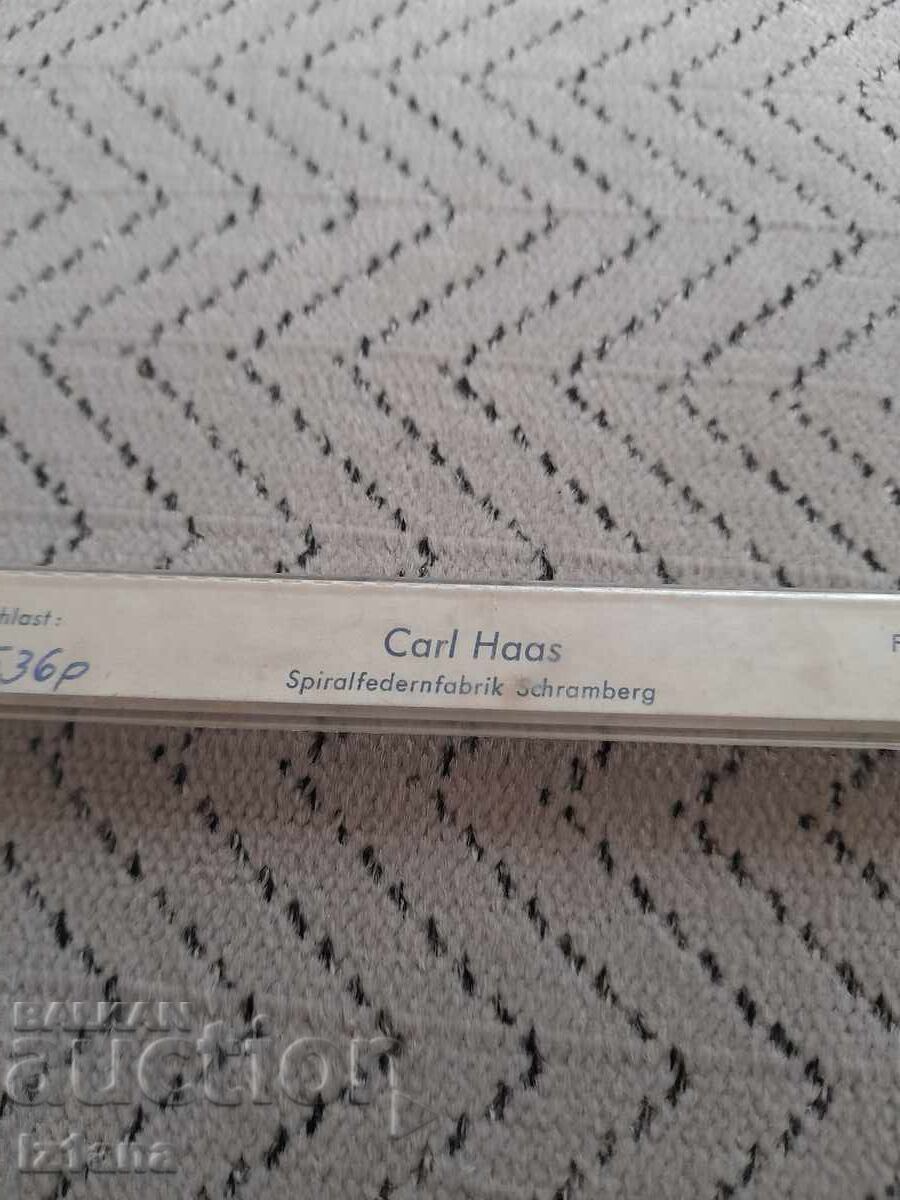 Аукцион Стари спирални игли Carl Haas