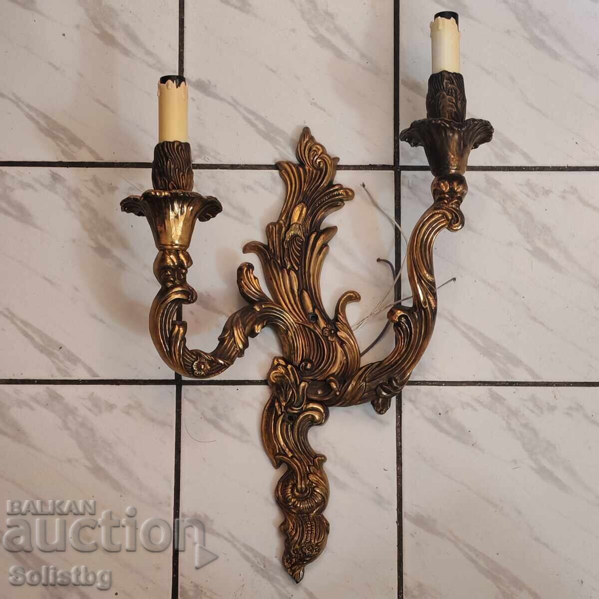 Масивен бронзов аплик стил Рококо. с цена € 120.00 | 234.70 лв.