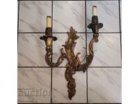 Μασίφ μπρούτζινο απλίκα σε στυλ Ροκοκό