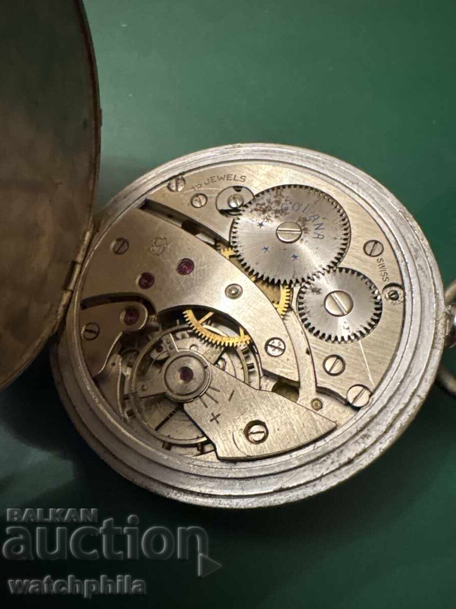 Παράδοση Golana σπάνιο ρολόι τσέπης. Τουρκικοί Σιδηρόδρομοι