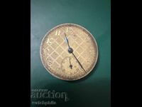 Μηχανισμός ελβετικού ρολογιού τσέπης. Λειτουργεί